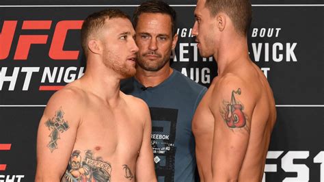 Fight night 184 fightcard for las vegas, usa. UFC Fight Night 135 Official Weigh-Ins And Stare Downs ...