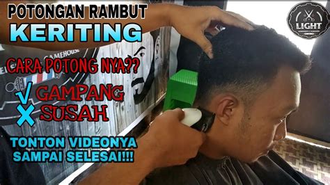 Memiliki gaya rambut layer panjang dapat memperindah bentuk wajah anda. Cara Potong Rambut Keriting Pria - YouTube