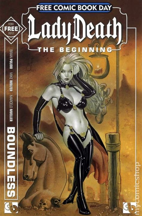Lady Death The Beginning (2012 Boundless) FCBD comic books