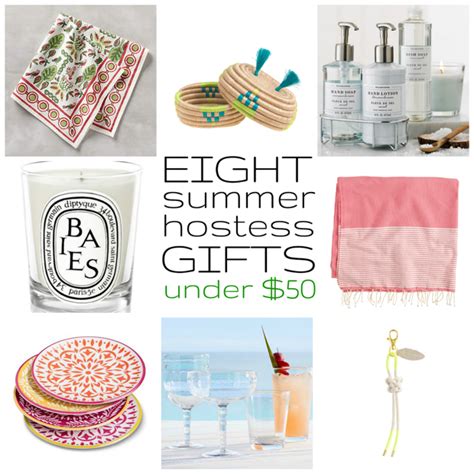 Choosing a specific home décor element is probably not a good option. Eight Summer Hostess Gifts Under $50 - The Chronicles of Home