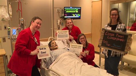 Transform any place into a thrilling escape room! 'Escape room' being used to train nurses at IU Health ...