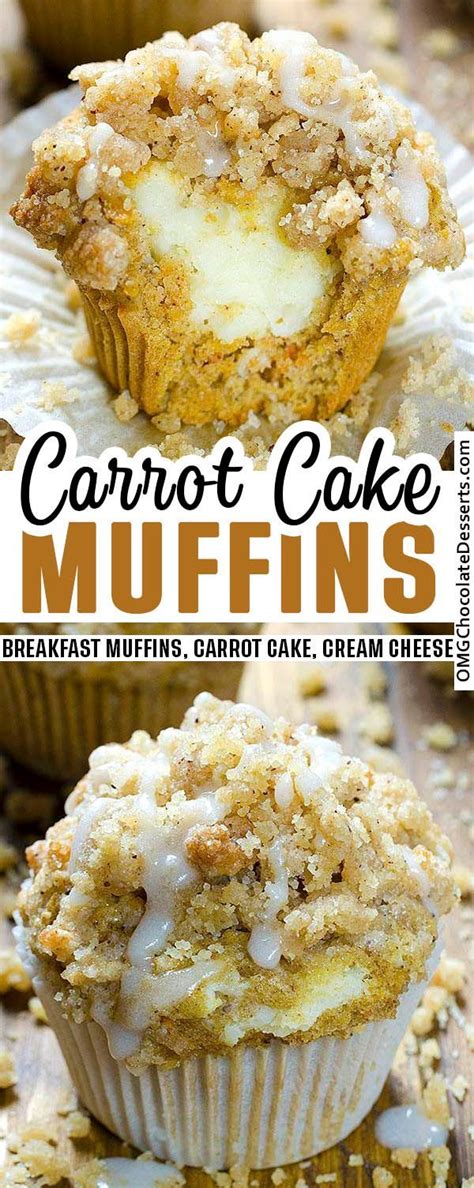 Heart cupcakes (from a muffin tin). Carrot Cake Muffins Recipe With Cheesecake Fillings | Recipe in 2020 | Desserts, Carrot cake ...