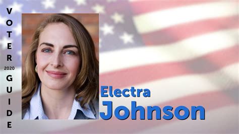 Electra johnson candidate co senate district 12 / chair epco dem party, colorado springs, colorado. KRDO 2020 Voter Guide: Electra Johnson - KRDO