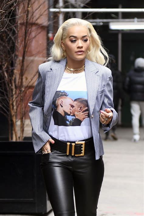 Rita ora is an english singer, songwriter, and actress who has released several popular tracks, albums, and eps including phoenix, ora, how we do (party), i will never let you down, how to be lonely, your song, anywhere, shine ya light, and radioactive. RITA ORA Leaves Her Hotel in New York 02/13/2019 - HawtCelebs