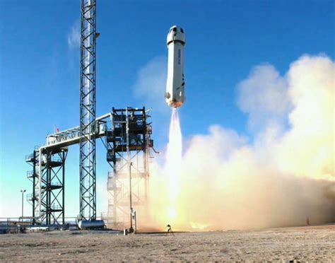 The new shepard rocket takeoff will mark the beginning of the commercial operation of amazon founder and former ceo jeff bezos. Blue Origin sends NASA-backed payloads to space and back ...