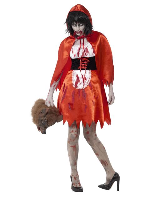 Ce déguisement mariée zombie femme comprend la robe de mariée en lambeaux et le voile de mariée en tissu et organdi. Déguisement chaperon rouge satiné zombie femme, achat de ...