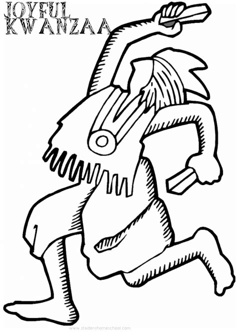 Download Kwanzaa Coloring Page, dancing lady | Kwanzaa crafts, Kwanzaa, Coloring pages