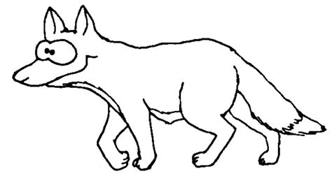Fuchs mit schwarzem schwanz ausmalbild malvorlage tiere. hair styles for men: Fuchs du hast die Gans