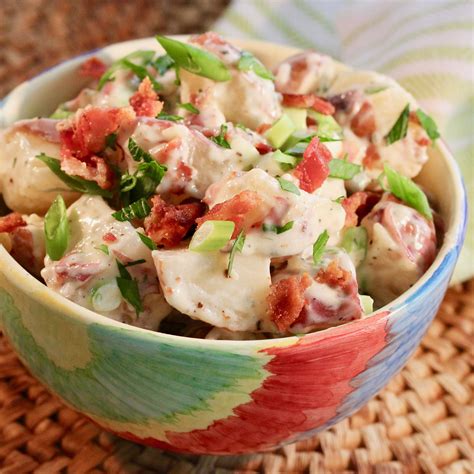 3) mix the potatoes and the dressing while the potatoes are still warm. Buttermilk Ranch Potato Salad Recipe | Allrecipes