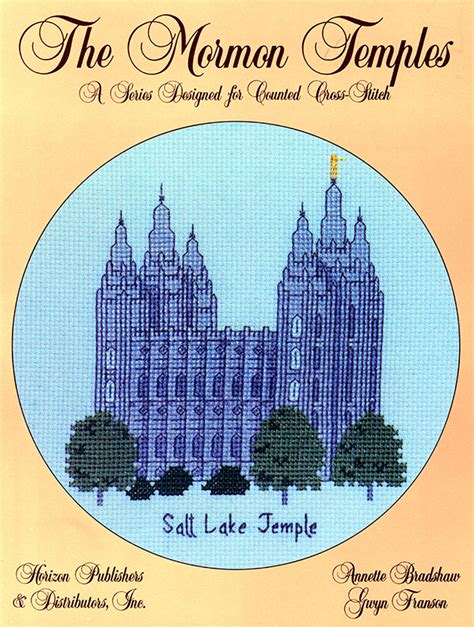 Will be delivered to your email. Salt Lake Utah Temple (Cross Stitch Pattern) | Horizon ...