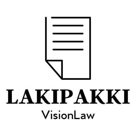 Lakipakki sopimus - Vision Law