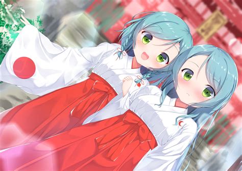 Seeing long hair dream is a metaphor for fresh and new ideas, growth and development of the self. 2girls aqua hair bang dream! blush braids green eyes ...