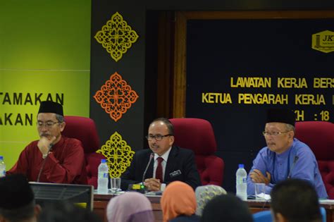 Jabatan kerja raya malaysia (jkr) lokasi kekosongan: Lawatan Kerja Timbalan Ketua Pengarah Kerja Raya JKR Malaysia