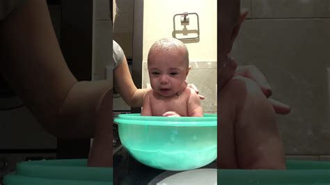 For the little munchkin due at the end of may i decided instead to put together a baby's bath time hamper.half of the gifts were consumables that would be used up and replaced in no time. Baby bath time routine - YouTube