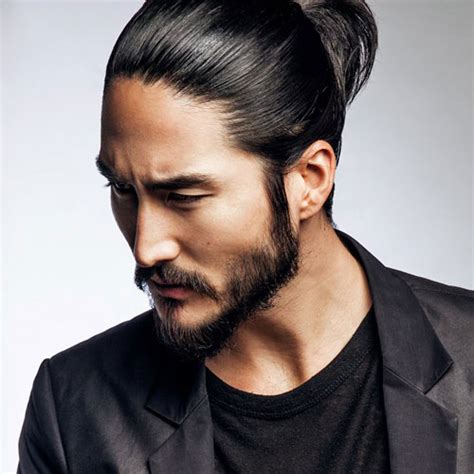 Asian men are known for their straight hair and ability to rock just about any hairstyle, whether it's a fade, undercut, slick back, comb over, top knot, man bun, side part, crew cut or angular fringe. 15 Asian Beard Styles (2020 Guide)