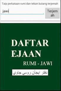 This app need arabic font to be supported on your device. Jawi to Rumi - Apps on Google Play