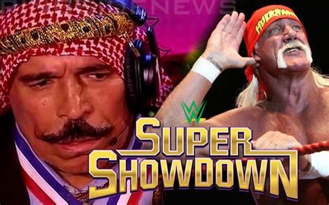 Pretty much wrestled before i got into it, but hey, you don't ignore the legends. Next Super ShowDown to be headlined by Hogan vs. Sheik
