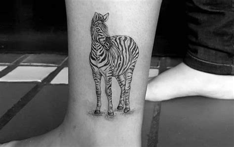 This tattoo includes a printable full size color reference, and perfect matching stencil. Top 50 Best Zebra Tattoo Designs in 2020