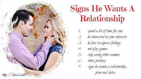 He's adoring and pays attention to the romantic they are also attracted to people who aren't afraid to be emotional and get into their own feelings. 15 Early Signs He Wants A Relationship With You In The Future