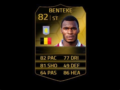 Benteke is a great player for the price. FIFA 14 IF BENTEKE 82 Player Review & In Game Stats ...