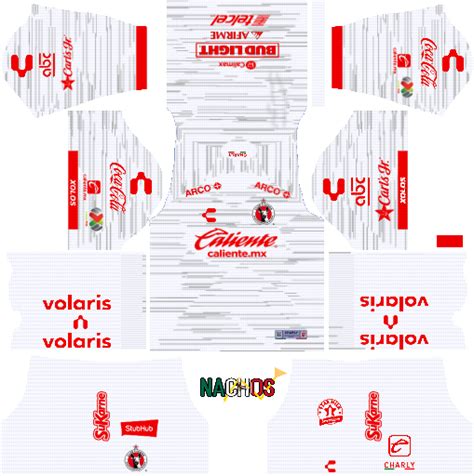 Saya akan membagikan 13 kit dls futsal keren buatan saya kepada kamu semua lengkap dengan link download gambarnya. Xoloitzcuintles de Caliente Club Tijuana 2019/20 Kits for DLS Dream League Soccer Kits - Nachos ...