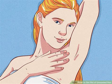 But like with alum and rose water remedy, this scrub is quite drying and i would suggest using moisturizer afterwards. 3 Ways to Get Rid of Unwanted Hair - wikiHow