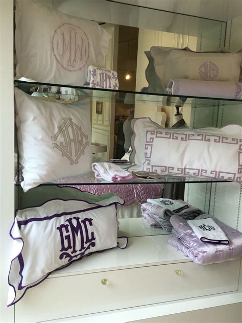 Discover amazing prices on monogrammed bedding. Monograms & bedding New Orleans Leontine Linens | Bed ...