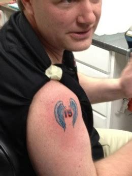 Has anyone looked at his muhammad. Denver Radio Host Mike Evans Gets Tim Tebow Tattoo After ...