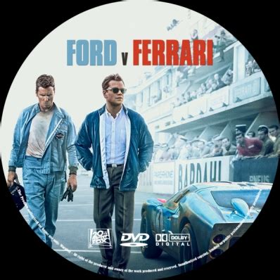 But ads are also how we keep the garage doors open and the lights on here at autoblog. CoverCity - DVD Covers & Labels - Ford v Ferrari