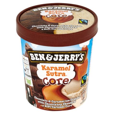 Can you visualise core euphoria yet? Ben & Jerry's Karamel Sutra Core zmrzlina 500ml - Tesco ...