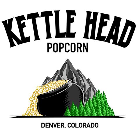 Kettle Head Popcorn | Kettle popcorn, Kettle, Popcorn