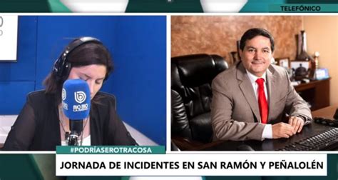 Esta miércoles 2 el segundo tribunal electoral de la región metropolitana falló. Aguilera e incidentes en San Ramón: "Hay desigualdad ...