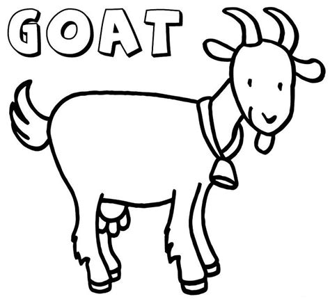 Maybe you would like to learn more about one of these? Goat Coloring Pages for Kids Check more at http ...