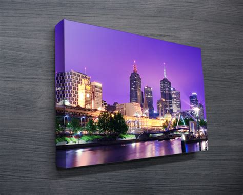 Sas offers high quality and various choice of canvas prints on our online shop. Melbourne-Cityscape-canvas-print - Canvas Prints Australia