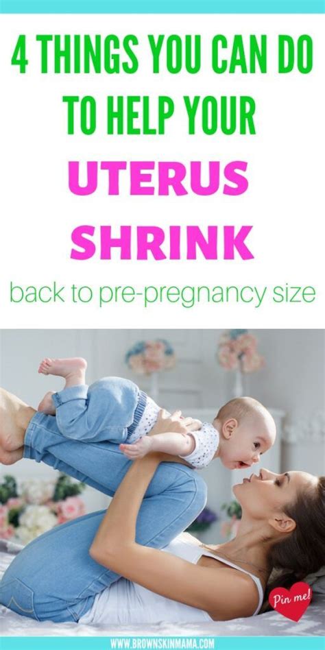 Many women also have a dark line down their abdomen (called a linea nigra and a web of stretch marks, which are actually little scars caused by the simple answer: 4 Ways to Help Your Uterus Shrink After Birth (With images ...