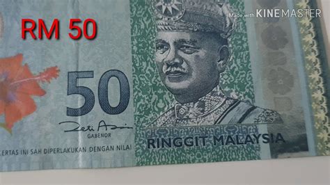 To convert dollars to malaysian ringgit or determine the dollar malaysian ringgit exchange rate simply use the currency converter on the right of this page, which offers fast live exchange rate conversions today! Uang kertas 50 Ringgit Malaysia / RM 50 - YouTube