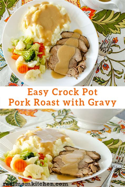 The recipe can be found at recipes that crock. Crock Pot Pork Roast | Real Mom Kitchen | Uncategorized