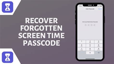 After a while, your screen time passcode will be. How to Recover Forgotten Screen Time Passcode on iPhone ...