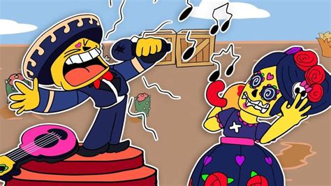 Today, we're gonna talk about poco. Brawl Stars Animations #26 - Poco X Calavera Piper ...