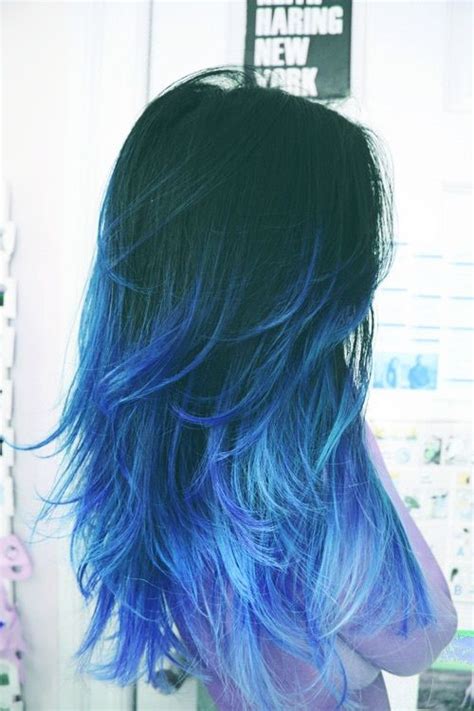 See more of blue dye on facebook. This blue is the perfect shade ever to go with black! I wish I could do this!!! (With images ...