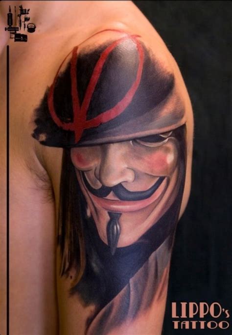 Uae national day in 2021 25 Moustache Tattoos for Movember | Vendetta tattoo, V for vendetta tattoo, Tattoos for guys