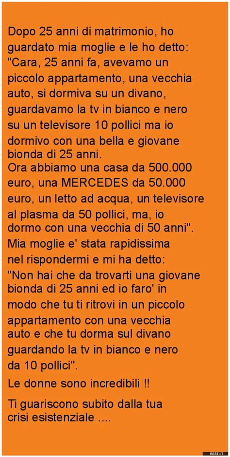 Dopo un po le cose scocciano, c'è bisogno di cambiamento.voi siete l'eccezione alla regola.congratulazioni per i 25 anni passati insieme. Dopo 25 anni di matrimonio | BESTI.it - immagini ...