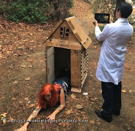 The cabin in the woods funny. Coolest The Cabin in the Woods DIY Couple Costume