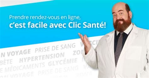 Clic santé will propose an appointment, which may not be for the same day. Virage numérique avec Martin Larocque et Clic Santé ...