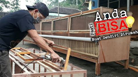 Kandang ayam bangkok dengan 4 pintu, tingkat atas bawah. Ukuran Kandang Ayam Bangkok Dari Bambu : Cara Membuat ...