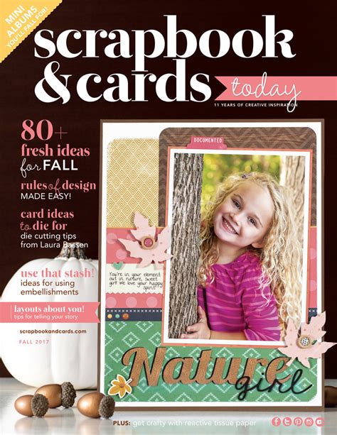 Get great designing options right at your fingertips. Fall 2017 Scrapbook & Cards Today Magazine | Paige Taylor Evans