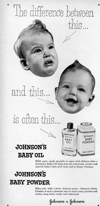 That's why our baby shampoo, is specially designed to gently cleanse baby's fine hair and delicate scalp. Wknd Event - Aromatic Ads: Johnson & Johnson Baby Powder ...