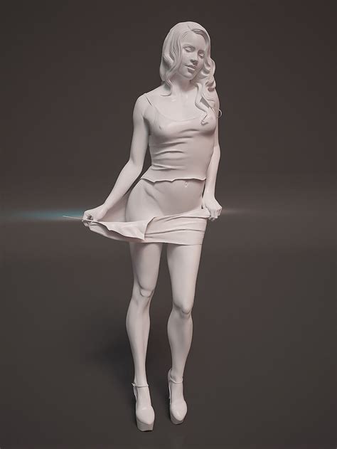 Download files and build them with your 3d printer, laser cutter, or cnc. sculpture girl 3D Model 3D printable STL | CGTrader.com