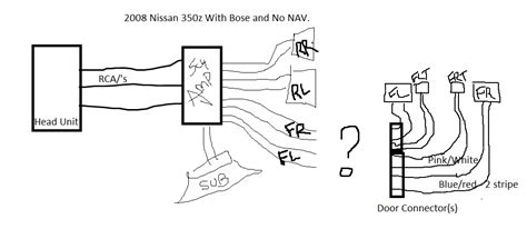 Nissan 370z wiring diagram body electrical systemcircuit. 2008 Z with Bose and No NAV Wiring Diagram needed - MY350Z ...