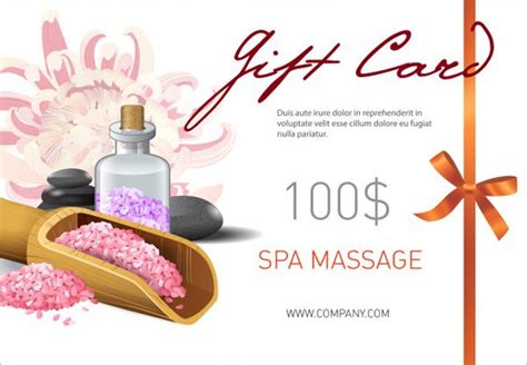 Salon gift certificate template free printable lovely salon and spa gift certificates printable massage therapist. 35+ Massage Voucher Templates - Free PSD Vector EPS PNG Downloads | Voucher template free ...